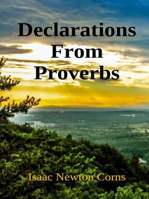 cover image of Declarations From Proverbs